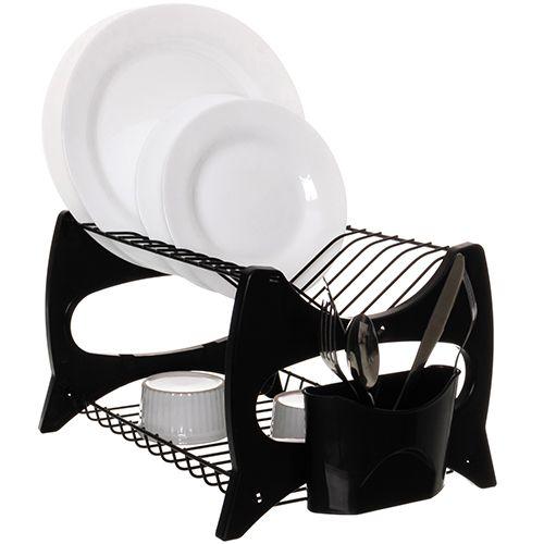 Escorredor De Louca Cozinha 13 Pratos Copo Duplo 2 Andares Porta Talheres é boa?