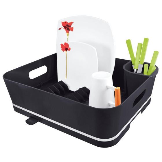 Escorredor De Loucas Future Cor Preto Prático Cozinha é boa?