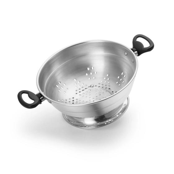 Escorredor De Massas E Macarrão Em Aço Inox Menor preço em Escorredor De Massas E Macarrão Em Aço Inox