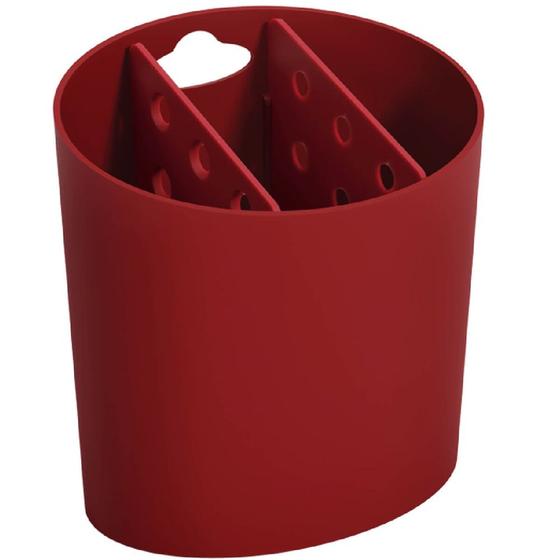 Imagem de Escorredor de Talheres Basic Vermelho - 10840/0465 - COZA