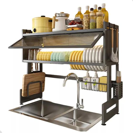 Escorredor Pro Five De Prato Louça Cozinha Suspensa Armário Luxo Menor preço em Escorredor Pro Five De Prato Louça Cozinha Suspensa Armário Luxo