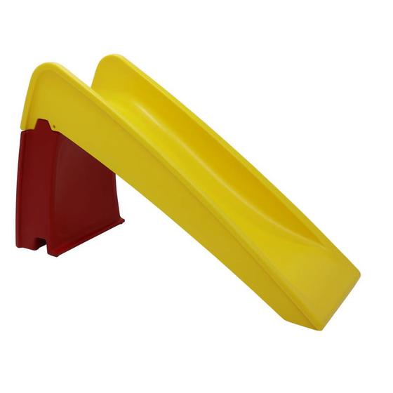 Imagem de Escorregador Infantil Zip em Polietileno Amarelo e Vermelho Tramontina
