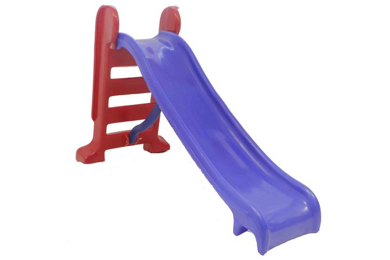 Imagem de Escorregador Médio Infantil de Plástico-Brinquedos Playground Infantil-Escorrega 3 Degraus Infantil