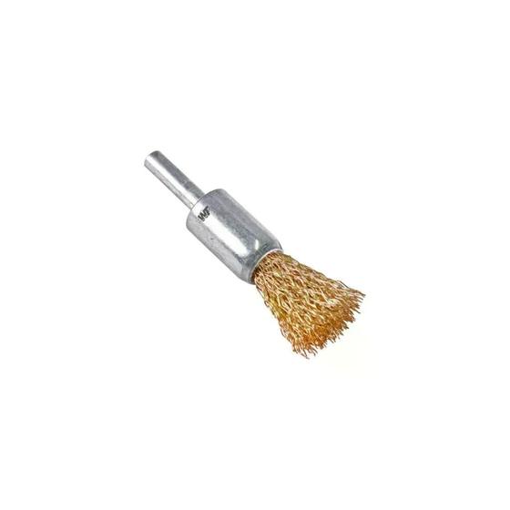 Imagem de Escova aço pincel com haste latonada 1/2"