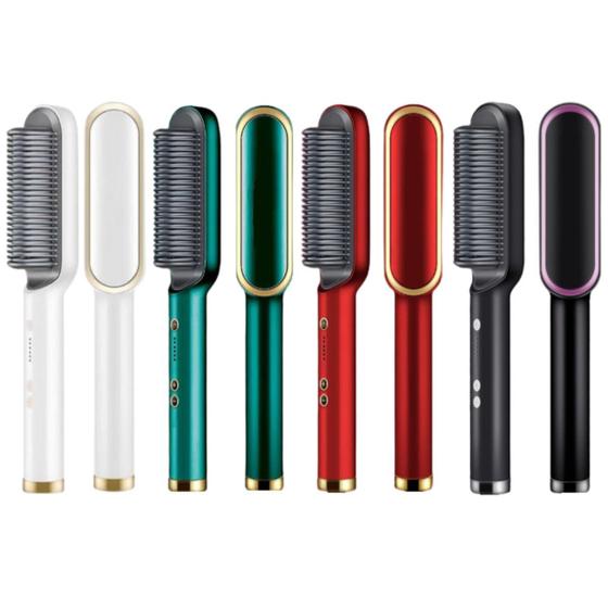 Escova Alisadora de Cabelos Fast Hair Straightener Menor preço em Escova Alisadora de Cabelos Fast Hair Straightener