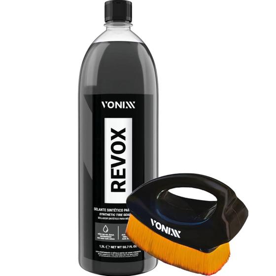 Imagem de Escova Aplicadora Língua De Gato Pretinho Triangular Revox 1.5L Vonixx
