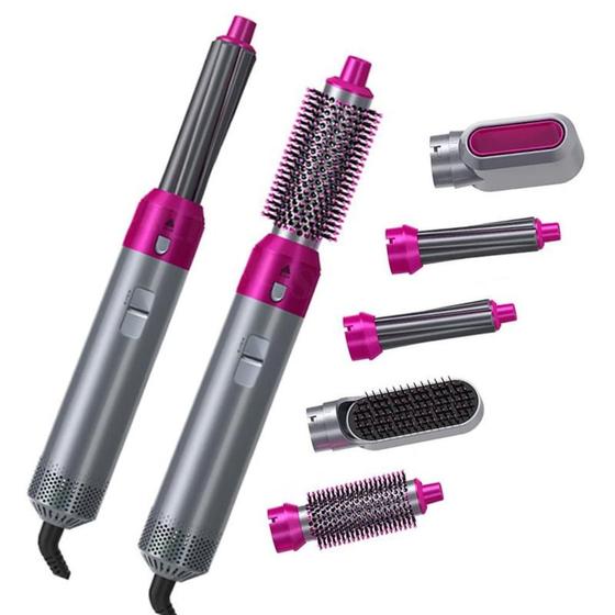 Imagem de Escova capilar 5 em 1 para cabelo feminino