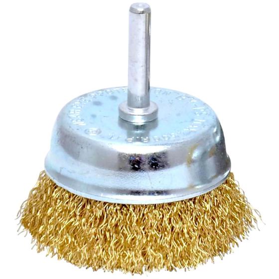 Imagem de Escova circ copo ondulada 3"x1/4"c/haste