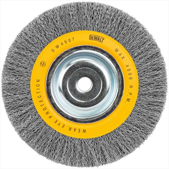 Imagem de Escova circular aço ondulada 150x25mm Furo 5/8 pol DW497 Dewalt