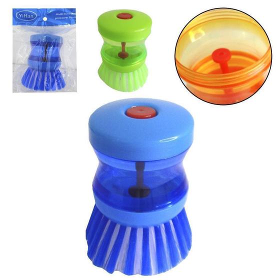 Imagem de Escova Com Dispenser Para Detergente Colors - Yshan