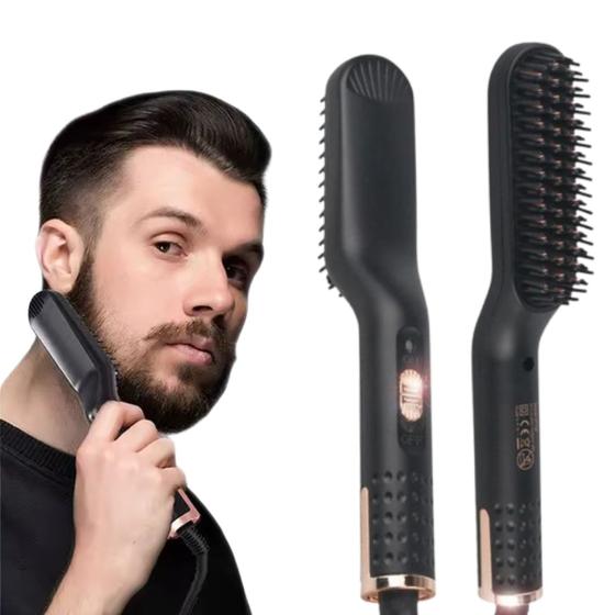 Barba Lisa Alisador De Barba ElÃ©ctrico Plancha Alisadora De Barba