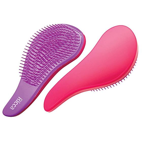 Imagem de Escova de Cabelo Desembaraçar Stick Me com Adesivos Ricca