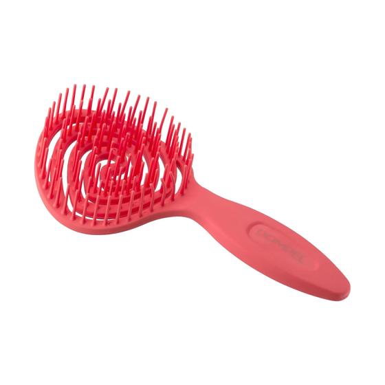 Imagem de Escova De Cabelo Flexível Pirulito Com Cheirinho Morango Profissional Dompel