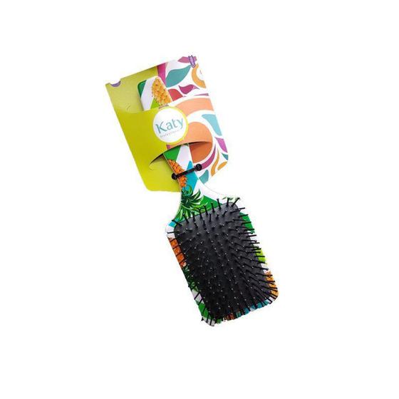 Imagem de Escova de cabelo katy colors quadrada abacaxi - Katy professional