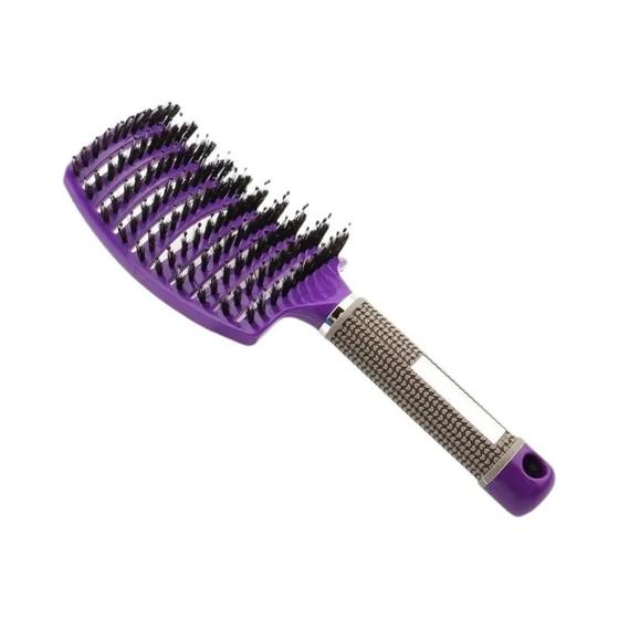 Imagem de Escova De Cabelo Mágica Para Massagem No Couro Cabeludo Feminino, Ferramenta Profissional De