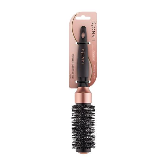 Imagem de Escova de Cabelo Modeladora Térmica com Cerdas Iônicas 33mm Thermic Bronzer Lanossi