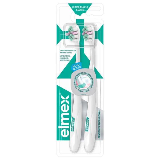 Imagem de Escova de Dente Colgate Elmex Sensitive 2 unidades