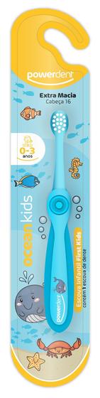 Imagem de Escova de dente inf 1 a 3 anos ocean kids