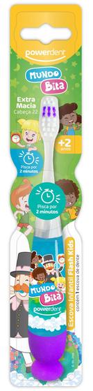 Imagem de Escova de dente infantil flash mundo bita