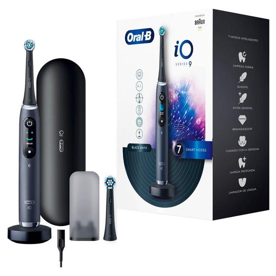 Escova de Dentes Elétrica Oral-B iO9 com Cabo Recarregável Menor preço em Escova de Dentes Elétrica Oral-B iO9 com Cabo Recarregável