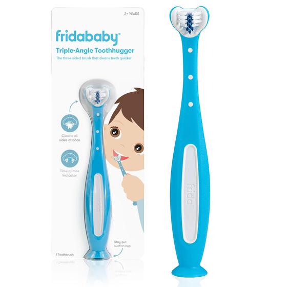 Imagem de Escova de dentes Toothhugger Toddler Training Frida Baby Blue 2+ anos