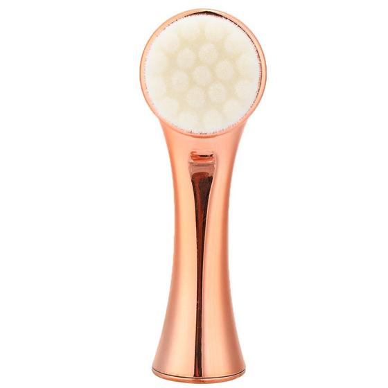 Imagem de Escova de Limpeza Facial 3D Dupla Face - Rose Gold - Limpeza Profunda e Cuidados com a Pele