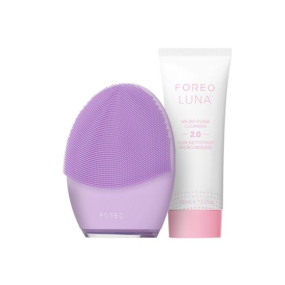 Imagem de Escova de Limpeza Facial FOREO LUNA 4 Sensitive - Com Limpador