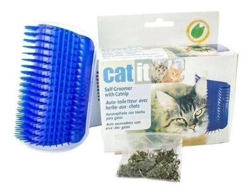 Imagem de Escova De Parede P/ Gatos C/ Catnip Cat It