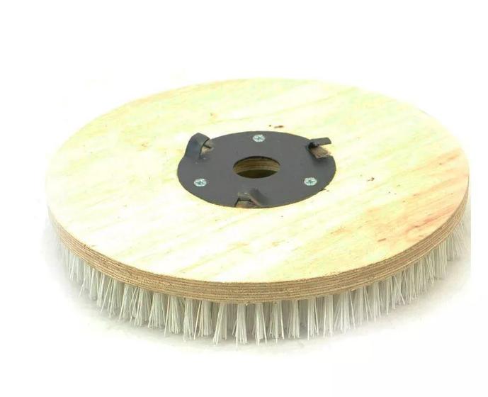 Imagem de Escova de PELO 270 mm COM Flange Para Enceradeira CLEANER. Allclean e Bandeirantes Entre Outras