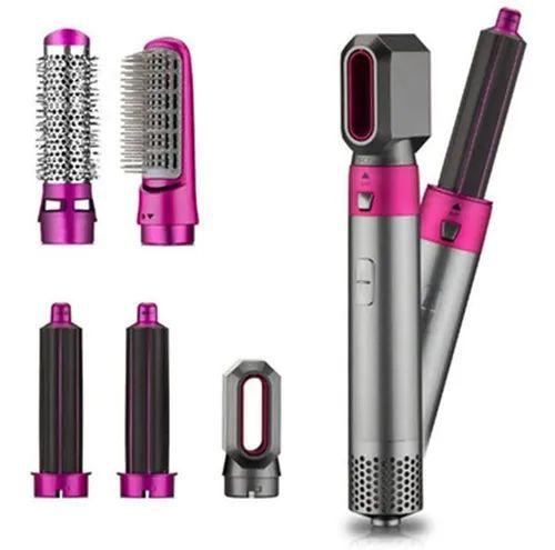 Escova De Secador De Cabelo 5 Em 1 Para Estilo De Cabelo Feminino Menor preço em Escova De Secador De Cabelo 5 Em 1 Para Estilo De Cabelo Feminino