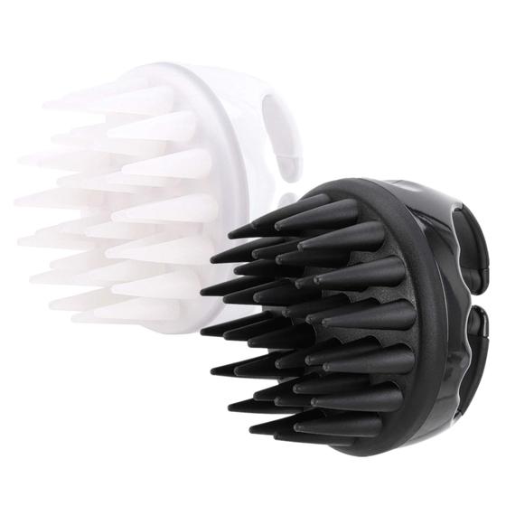 Imagem de Escova de Shampoo Scalp Scrubber BTYMS de Silicone - Com Alça Extra Longa