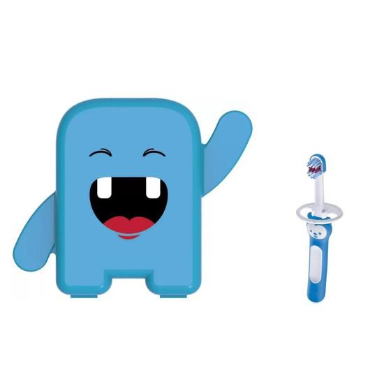 Imagem de Escova Dental (5+) E Porta-Dentes De Leite Angie