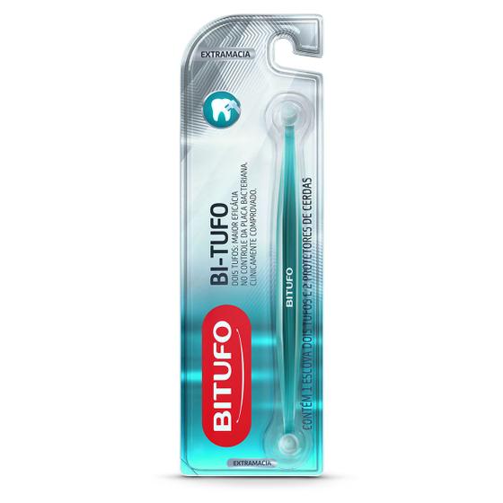 Escova Dental Bitufo Dois Tufos Extra Macia Menor preço em Escova Dental Bitufo Dois Tufos Extra Macia