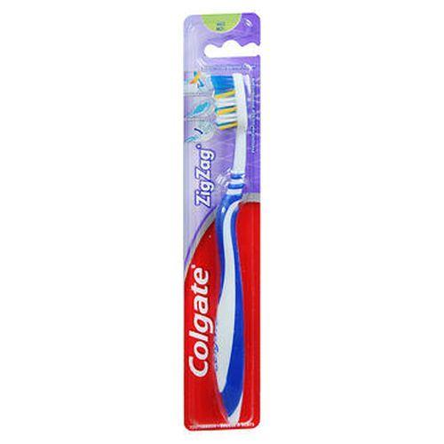 Imagem de Escova Dental Colgate ZigZag Média - Pacote com 2 Unidades