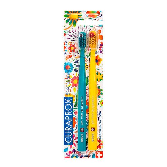 Imagem de Escova Dental Curaprox Ultra Soft CS 5460 Prime Cores Sortidas 2 Unidades