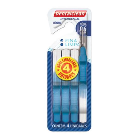 Imagem de Escova Dental Dentalclean: Interdental Media 0.6Mm