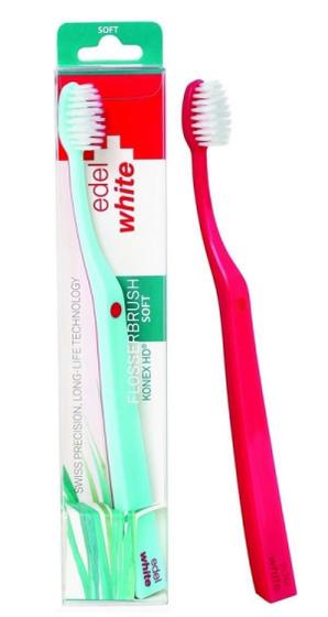 Imagem de Escova Dental Edel-White Flosserbrush Soft