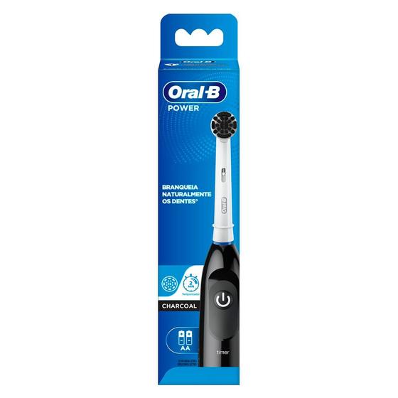 Escova Dental Elétrica Charcoal Oral-B Power à Pilha 1 Unidade Menor preço em Escova Dental Elétrica Charcoal Oral-B Power à Pilha 1 Unidade