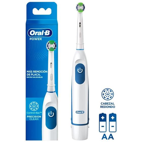 Imagem de Escova Dental Elétrica Oral-B Pro-Saúde Power + 2 Pilhas