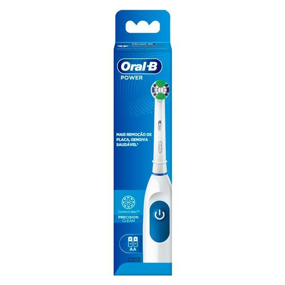 Imagem de Escova Dental Elétrica Oral-B Pro-Saúde Power + 2 Pilhas