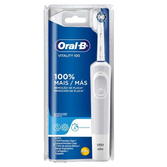 Escova Dental Elétrica Oral-B Vitality Precision Clean 127V 1 Unidade é boa?