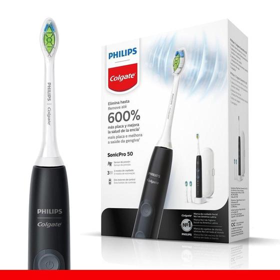 Escova Dental Elétrica Philips Colgate Sonic Pro 50 Recarregável é ruim? Escova Dental Elétrica Philips Colgate Sonic Pro 50 Recarregável é boa?