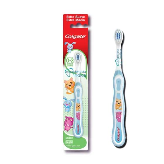 Imagem de Escova Dental Infantil Baby Smiles 0-2anos  1 unidade  Colgate AMARELO