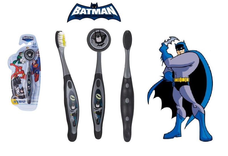 Escova dental Infantil Cerdas Macias com Capa Protetora DC Super Friends -  Batman - ART BRINK - Escova de Dentes Infantil - Magazine Luiza