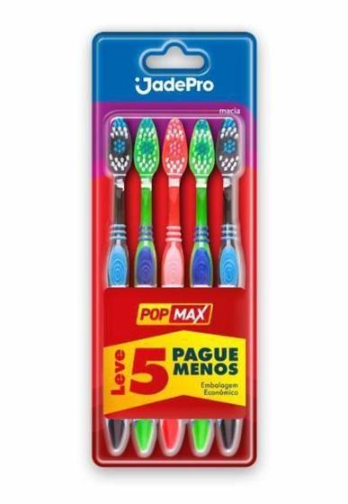 Imagem de Escova dental  jadefrog popmax mc c/5 035