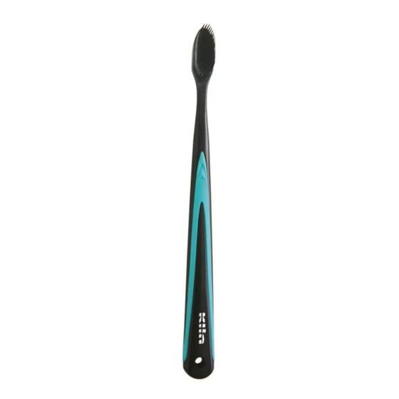 Imagem de Escova Dental Macia Nanotech Black Cerdas Em Silicone Klin