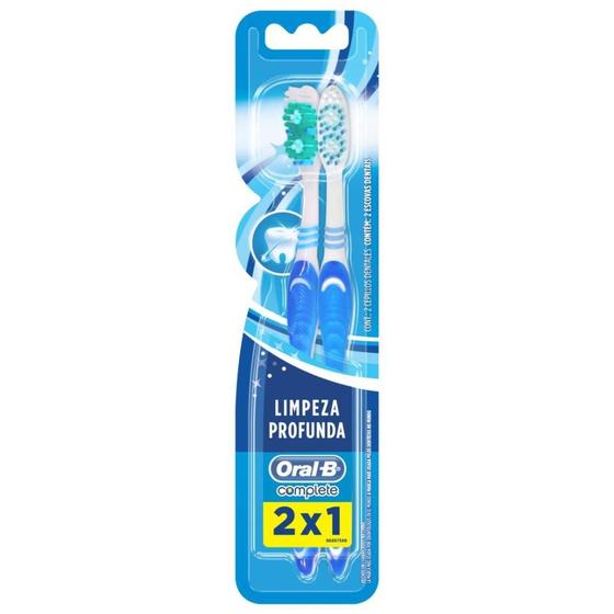 Imagem de Escova Dental Oral-B Complete 40 Leve 2 Pague 1