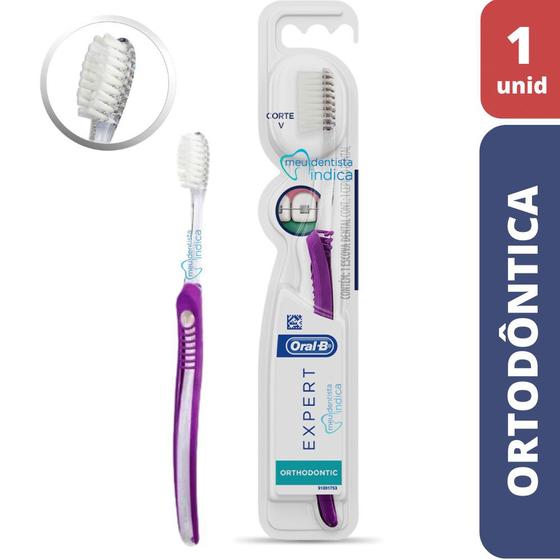 Imagem de Escova Dental Ortodôntica - Oral B