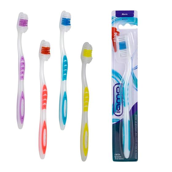 Imagem de Escova dentes Conjunto com Cerdas Macias e Suaves Limpeza Profunda Sortido