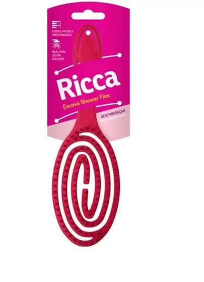 Imagem de Escova Desembaraçadora De Cabelo Ricca Shower Flex Rosa -453